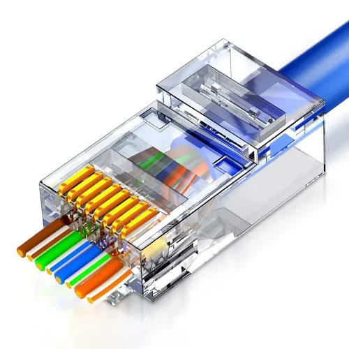 Vista 11 de Paquete de 50 conectores RJ45 Cat6 de paso blindado