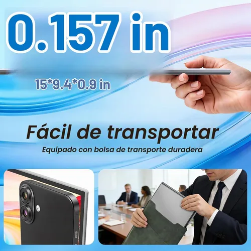 Vista 2 de Teamgee Extensor de pantalla portátil IPS Monitor portátil 15.6