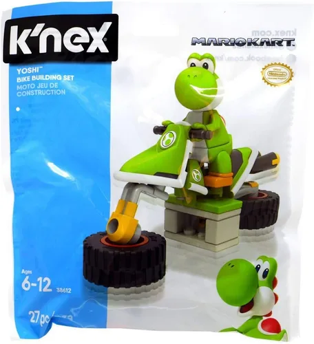 Vista 2 de K'NEX Nintendo Mario Kart Yoshi Bike Building Set
