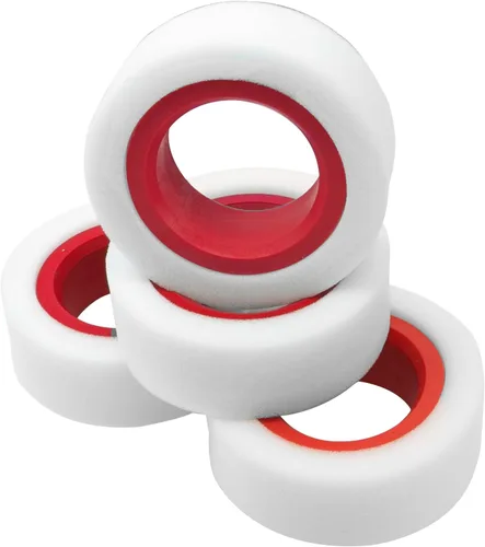 Vista 8 de ShareGoo - 4 piezas de espuma de neumáticos de 1.9 pulgadas, interior de goma de doble etapa e insertos de espuma externos firmes para neumáticos