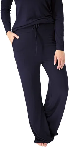 Vista 3 de Mothera Pantalones de bambú con cordón para mujer Pantalones de pijama de maternidad cómodos y suaves