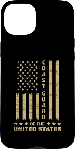 Vista 9 de Funda USCG de la Guardia Costera de Estados Unidos y la bandera estadounidense USCG para iPhone 16