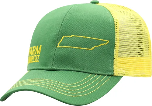 Vista 3 de John Deere Farm State Pride - Gorra verde y amarillo, Amarillo
