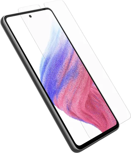 Vista 2 de OtterBox ALPHA GLASS ANTIMICROBIAL Protector De Pantalla Con Luz Azul Gaurd Para Samsung Galaxy A53 5G - TRANSPARENTE