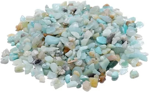 Vista 47 de Rellenos de resina de piedra triturada natural de 0.71 oz, relleno de epoxi UV de cristal, manualidades, decoración de uñas, rellenos de moldes