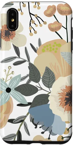 Vista 11 de iPhone 16 Boho Wildflower Garden Earth Tone Botanical Floral Pattern Case