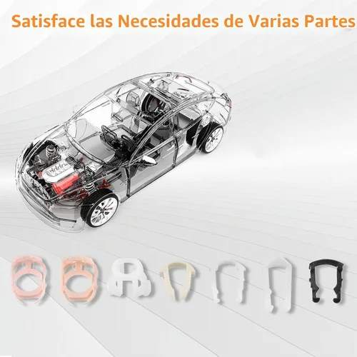 Vista 5 de OTUAYAUTO - Clips para línea de combustible, 70 piezas de clips de retención de línea de combustible