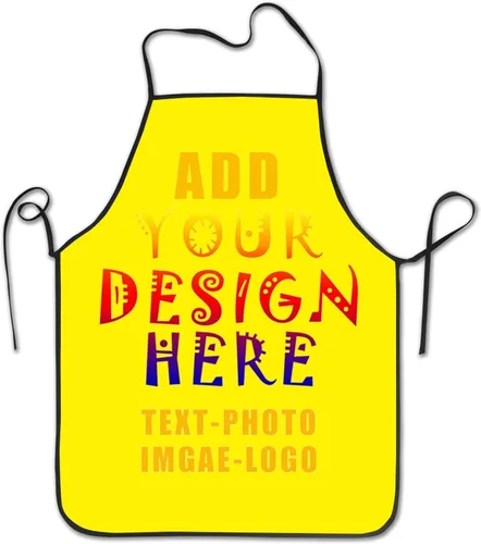 Vista 17 de Delantal personalizado personalizado para mujeres y hombres, delantales de cocina para cocinero, nombre personalizado, texto, logotipo, imagen