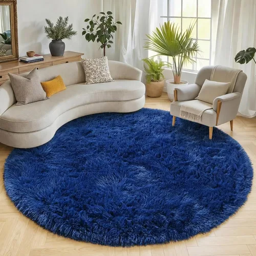 Vista 73 de ONASAR - Alfombra de pasillo negra de 2 x 6 pies, esponjosa, lavable, ultrasuave, afelpada, peluda, tapete para bebés, dormitorio de niños, armario