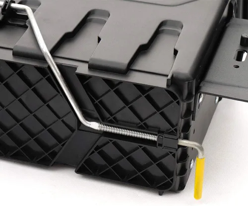 Vista 7 de GRAND ORANGE Caja de herramientas con cerradura para caja de almacenamiento de caja de camiones