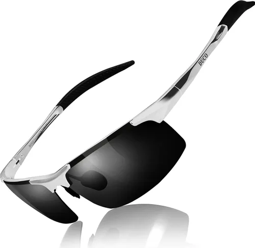 Vista 80 de Duco - Gafas de sol deportivas polarizadas para hombre con protección UV 8177s
