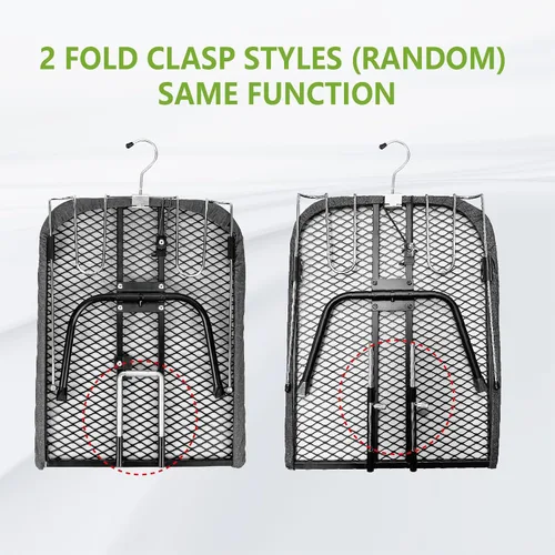 Vista 3 de Tabla de Planchar Plegable de Mesa con Soporte para Plancha, Tabla de Planchar Portátil Pequeña con Cubierta de Algodón Resistente al Calor, Mini