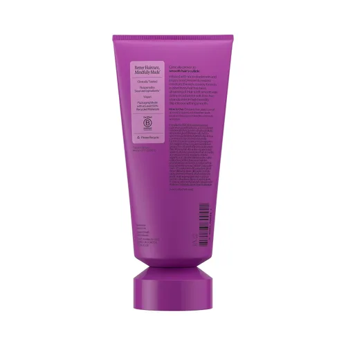 Vista 2 de Eva NYC Crema suavizante antiencrespamiento para el cabello, tratamiento sin enjuague para control del encrespamiento, suaviza para un cabello suave