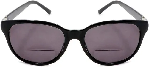 Vista 3 de BillieJoe Gafas de sol bifocales de lectura para mujer a la moda (estuche GRATIS) Sun Reader Designer Cateye 1.25 2.0 2.5 3.0