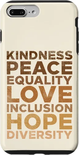 Vista 12 de iPhone 16 Kindness Peace Equality Black African Pride Melanin BLM Gift Case