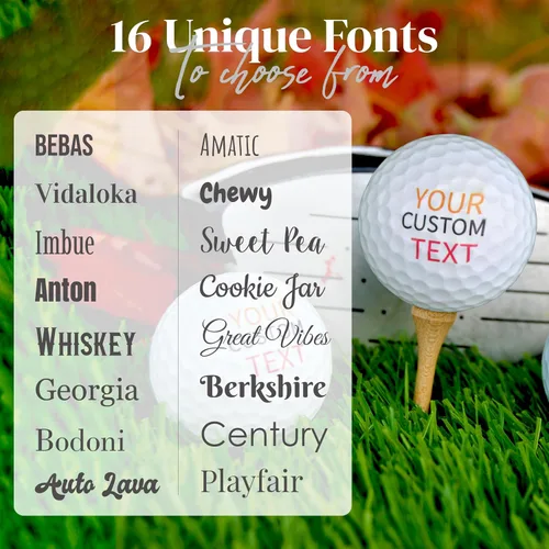 Vista 3 de Pelotas de golf personalizadas, regalos para hombres, pelota de golf personalizada con logotipo o foto, regalo personalizado para golfistas, papás