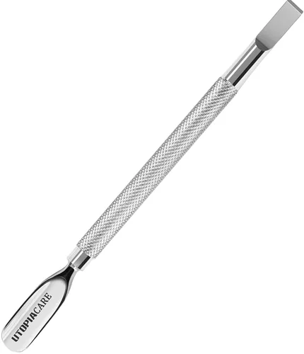 Vista 7 de Utopia Care Herramienta empujadora de cutículas y limpiador de uñas de cuchara, removedor y cortador profesional de cutículas de acero inoxidable