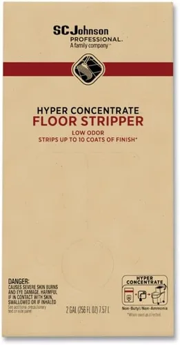 Vista 2 de SC Johnson Professional Hyper Concentrate - Pelacables de suelo de 2 galones, paquete de 1