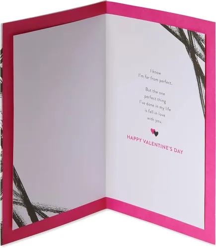 Vista 2 de American Greetings Tarjeta de San Valentín para esposa (In Love With You)