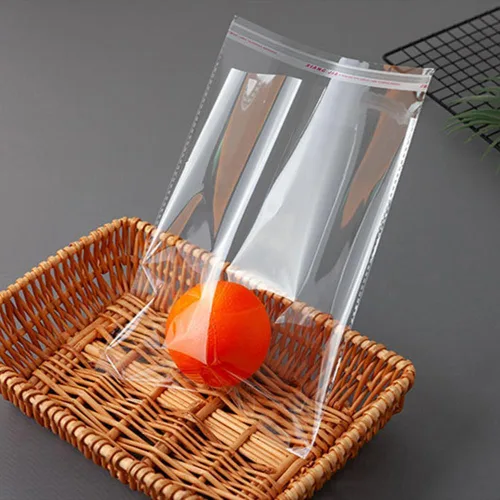 Vista 3 de Bolsas de celofán pequeñas de 3.5 x 5 pulgadas, bolsas de celofán con sellado autoadhesivo, bolsas transparentes resellables para dulces de galletas