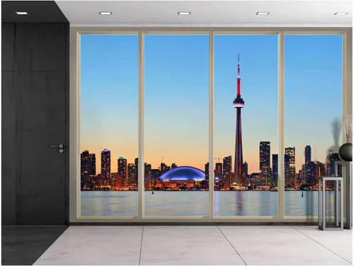 Vista 22 de Mural de pared, adhesivo removible, ideal para decoración del hogar