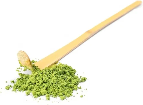 Vista 7 de Cuchara de bambú de matcha, cuchara de bambú para matcha japonesa, Chashaku, cuchara de té verde enganchada, utensilios de ceremonia de té de 7.1 in