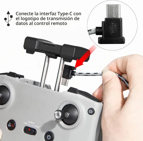 Vista 6 de Soporte para tablet sin desmontaje para DJI Flip/Neo/Mini 4K/2 SE/Air 3/Mini 5/4/3 Pro, soporte plegable para iPad de 7 a 12 pulgadas, paquete