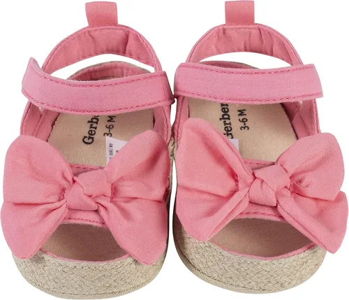 Vista 4 de Gerber Unisex-Child Espadrille Sandal Crib Shoe
