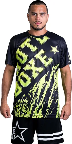 Vista 2 de Nitro Punch Black & Neo Yellow Dry Fit Tech