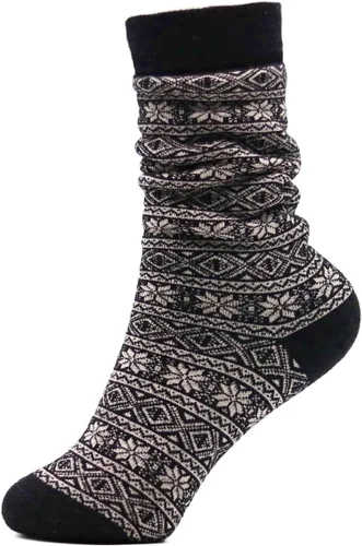 Vista 6 de Nootkas Calcetín deportivo de lana de alpaca