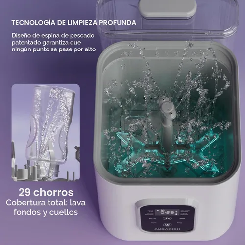 Vista 2 de Paquete de lavadora de biberones + 240 tabletas de detergente