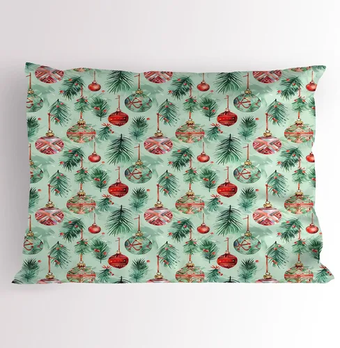 Vista 38 de Lunarable Juego de 2 fundas para almohada de otoño, tema vintage otoñal con estilo granja, ilustración de flores silvestres, artículo de cama