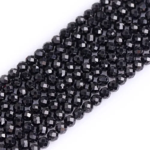 Vista 30 de GEM-Inside Cuentas espaciadoras redondas facetadas de gemas de lapislázuli azul natural semipreciosas de 2mm para hacer joyas 15
