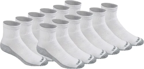 Vista 45 de Dickies Calcetines Dri-Tech para hombre con control de humedad, disponibles en tallas M-XXL (6, 12, 18 pares)