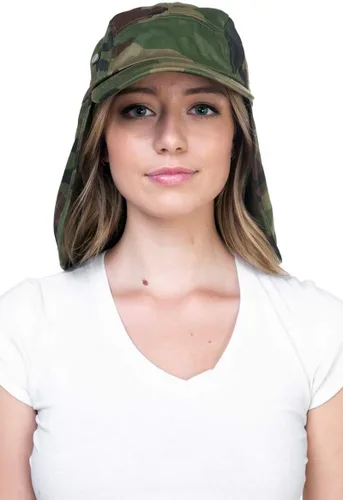 Vista 3 de Outdoor Fishing Sun Cap - Ear Neck Flap Hat