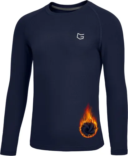 Vista 12 de G Gradual Camiseta Térmica de Compresión para Niños Jóvenes de Manga Larga con Forro Polar Camiseta Interior para Niños Fútbol Americano Béisbol