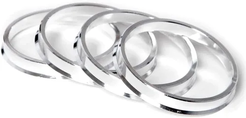 Vista 2 de Circuit Performance Anillos centrales de cubo (paquete de 4) – Anillos de aluminio de 64.1 a 54.1 – Compatible con Toyota Corolla, Prius, Yaris