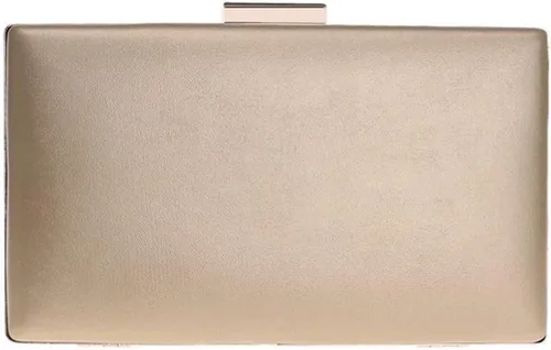 Vista 3 de TENDYCOCO Bolso de noche floral con cuentas para banquete, bolso de cóctel de perlas para mujer (dorado), Oro