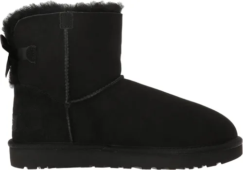 Vista 3 de UGG Botas Mini Bailey Bow II para mujer Negro