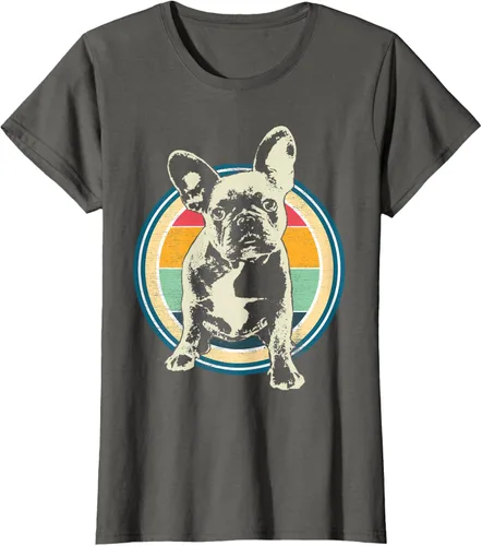 Vista 5 de Camiseta de raza de perro francesa Bulldog Frenchie, Negro, S