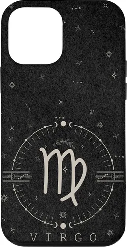 Vista 16 de Aesthetic Virgo Zodiac Sign Astrological Stars Celestial Case for iPhone 17