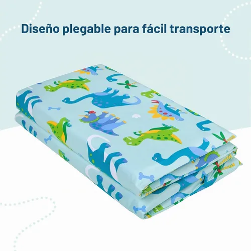 Vista 4 de Wildkin - Funda de microfibra para niños, diseño de dinosaurio Tierra de dinosaurios