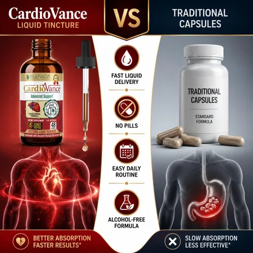 Vista 3 de Rejuvica Health CardioVance - Suplemento de apoyo cardíaco - Entrega líquida para una mejor absorción - Espino, hibisco, arjuna, hoja de olivo