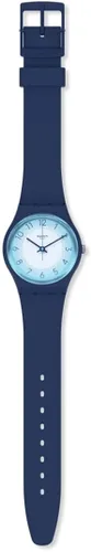 Vista 2 de Swatch Gent - Correa de silicona de cuarzo estándar azul 16 reloj casual modelo GN279