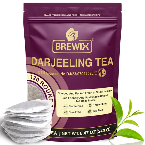 Vista 40 de BREWIX, Bedtime Blossom - Té suelto de hierbas (más de 50 tazas) sin cafeína y totalmente natural Mezcla relajante floral nocturna Rooibos