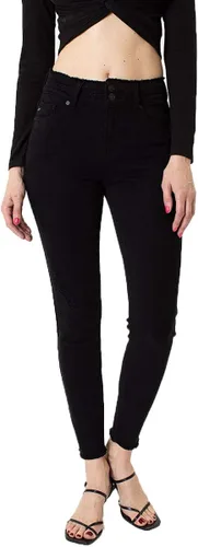 Vista 2 de Kancan KC7317 - Jeans ajustados de tiro alto para mujer