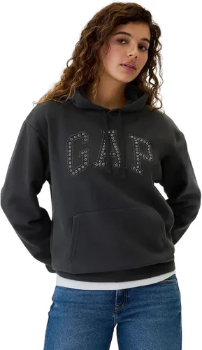 Vista 33 de GAP - Sudadera con capucha y logotipo para mujer