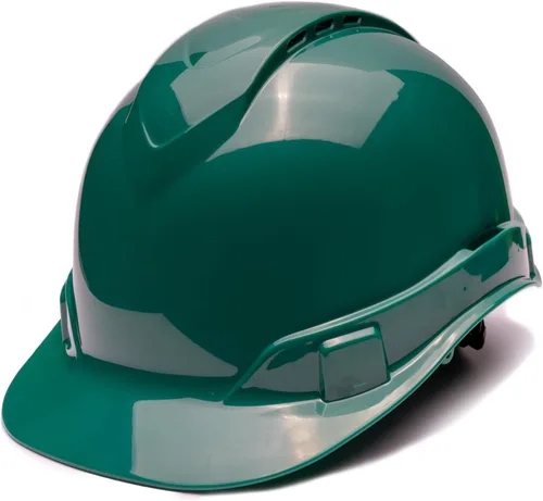 Vista 12 de Pyramex Ridgeline Cap Style Hard Hat 4 Point Ratchet Vented