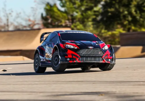 Vista 9 de Traxxas Ford Fiesta ST Rally 1/10 Escala 4X4 Coche de Rally