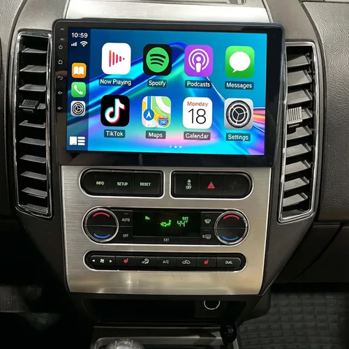 Vista 9 de PHEZEN Estéreo de coche con pantalla táctil de 7 pulgadas compatible con Ford Edge 2007-2010, Android 13 Doble DIN Radio de coche con Carplay